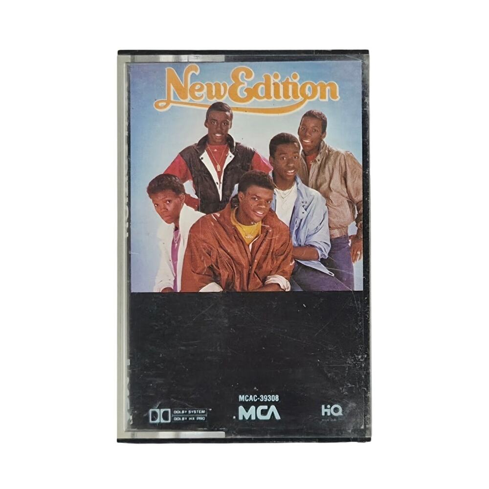 New Edition Self Titled Tested Cassette 1984 MCA Very Good